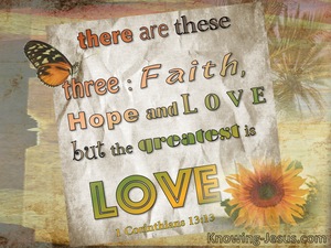 1 Corinthians 13:13